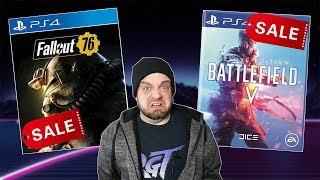 Fallout 76 and Battlefield 5 FLOPPED and Now HALF OFF! | RGT 85