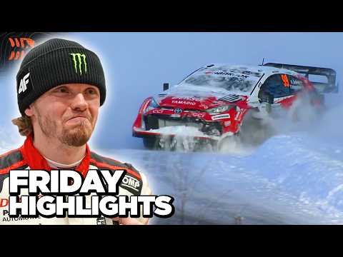 Friday Highlights 🇸🇪 WRC Rally Sweden 2026