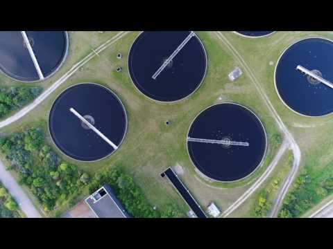 Brøndby Strand rensningsanlæg | DJI Phantom 4 Pro+ 🎥 | 4k | Denmark |