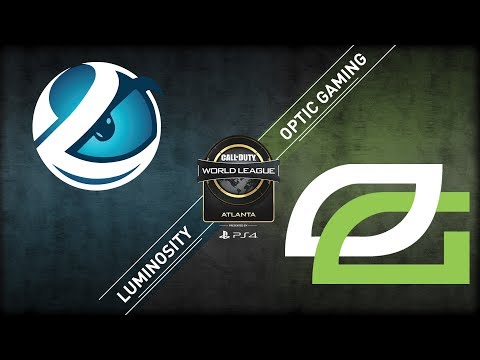 Luminosity vs OpTic Gaming | CWL Atlanta Open 2018 | Alpha Stream | Day 3