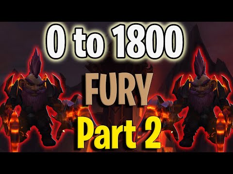0 to 1800 Fury Warrior Part 2 - WoW Dragonflight Solo Shuffle PvP (Old)
