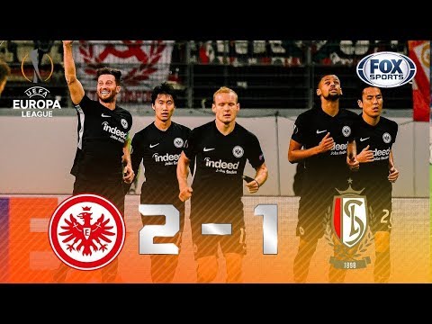 VITÓRIA SUADA! Veja os melhores momentos de Frankfurt 2 x 1 St. Liege pela Europa League