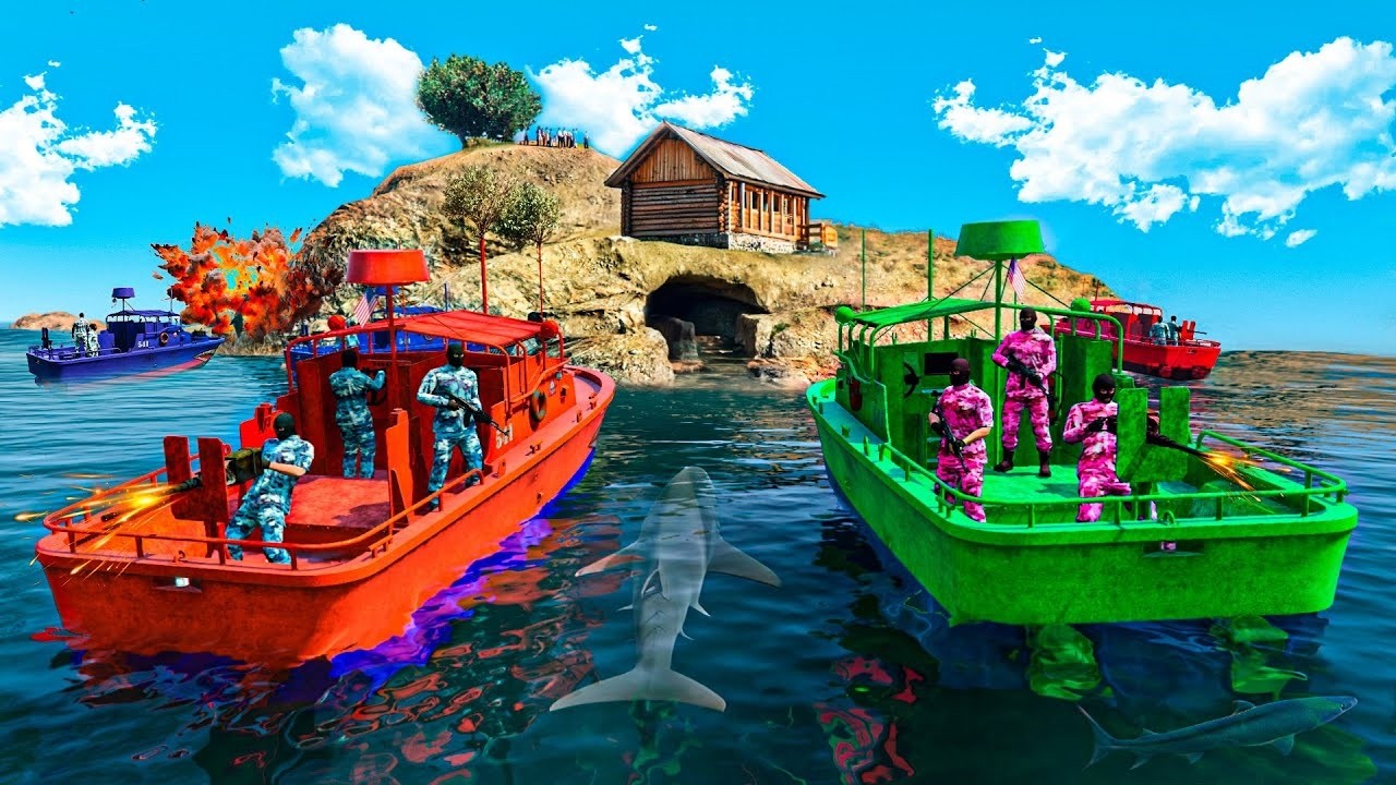 ASALTO A LA ISLA PROHIBIDA - GTA 5 ONLINE