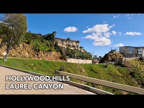 Driving Hollywood Hills, Laurel Canyon, Wonderland