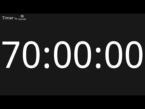70 Hour Countdown Timer