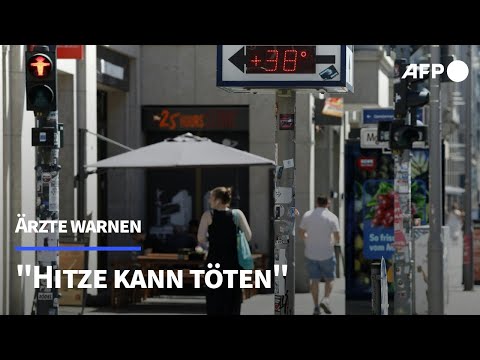 Ärzte warnen: "Hitze kann töten" | AFP