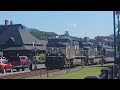 NS 4721 Leads 278 Through Johnson City Tennessee 09 03 2025