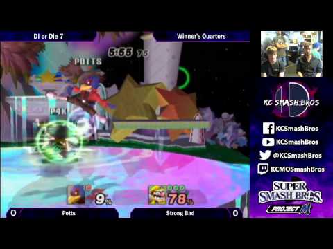 DIOD7 WQ: Potts (Falco) VS. Strong Bad (Wario) PM Singles