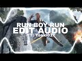 RUN BOY RUN「EDIT AUDIO」