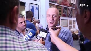 Reconocimiento de la AUF a Fabi�n Coito y a Sebasti�n Urrutia