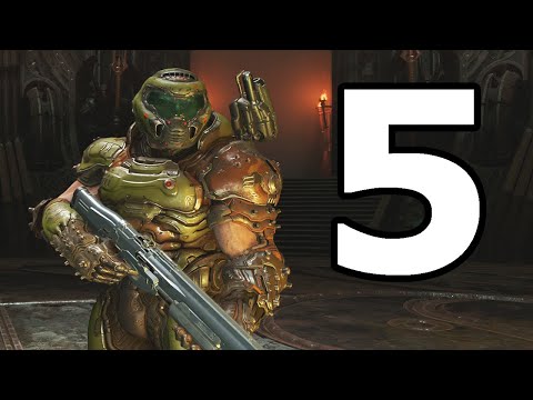 Doom Eternal Walkthrough Part 5 - No Commentary Playthrough (PS4)