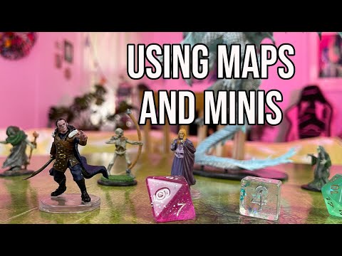 Anfängertipps für die Verwendung von Karten und Miniaturen! || D&D || Luboffin