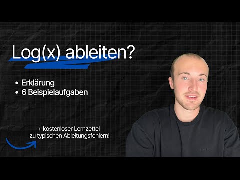 Logarithmus ableiten einfach erklärt 🙌 | Ableitung von log(x) Schritt für Schritt