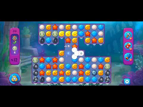 Fishdom Atlantis Cup Super Hard Level 210 August 28 2023