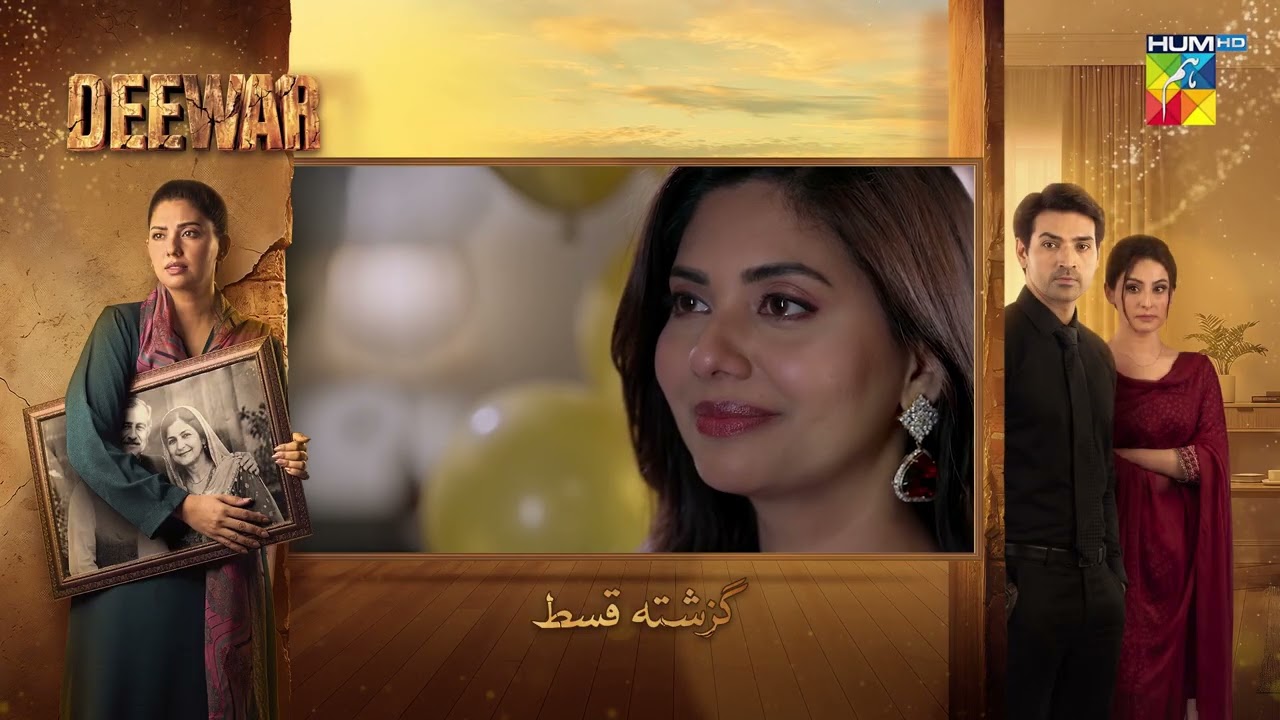 Deewar - Recap Episode 31 - [ Sunita Marshall & Ali Abbas ] HUM TV