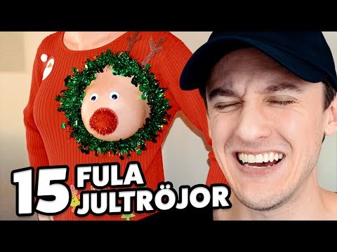 15 Extremt Fula Jultröjor