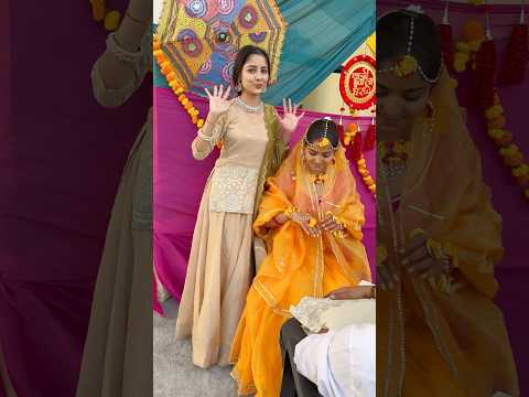 Mehndi Function 😍 | Anju Mor |#ytshorts #minivlog #trending #mehndi #function