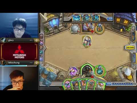 glory vs Blitzchung ||《爐石戰記》大師職業賽 亞太區 第二季 - W5D1
