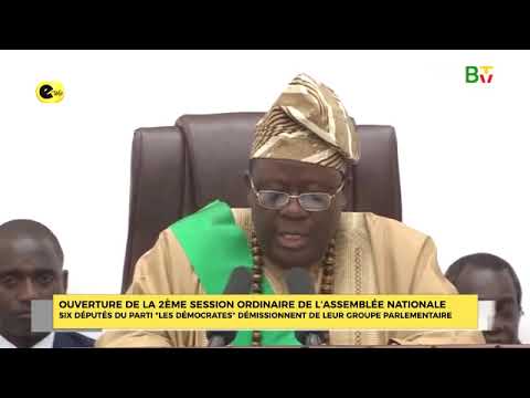 SIX DÉPUTÉS DU PARTI '' LES DÉMOCRATES '' DÉMISSIONNENT DE LEUR GROUPE PARLEMENTAIRE