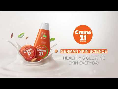 Get healthy skin everyday with Creme 21