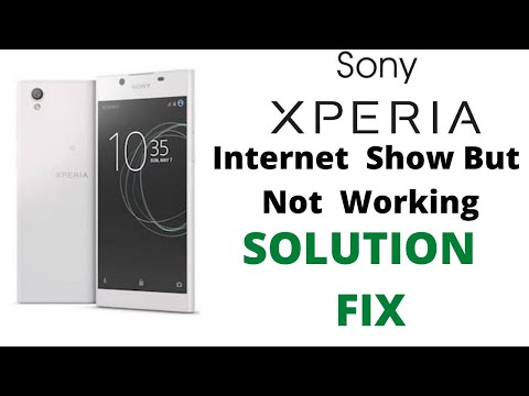 Sony Xperia Internet Settings | Xperia Internet Problems Slow Net | z1 z3 z5 xz1 xa1x xa compact