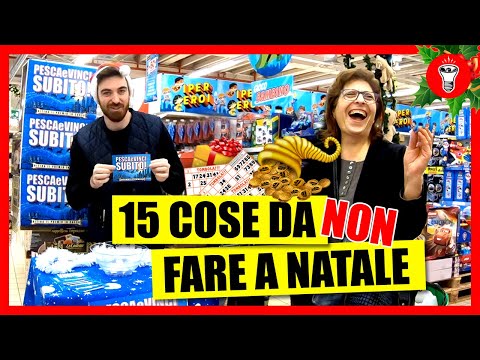 15 cose da NON fare a Natale - La Tombola degli Scherzi - theShow