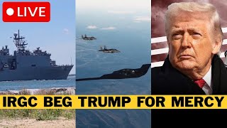 🚨 BREAKING: U.S. Military To Target Iran's Oil - IRGC Beg Trump For Mercy