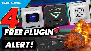 Video thumbnail for FREE PLUGIN ALERT - 4 FREE PLUGINS from BABY AUDIO 🔥 by BenoniStudio