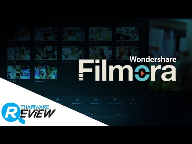   รีวิว Wondershare Filmora โปรแกรมตัดต่อวีดีโอ สวยหวาน ตัวเล็ก สเปคมือใหม่