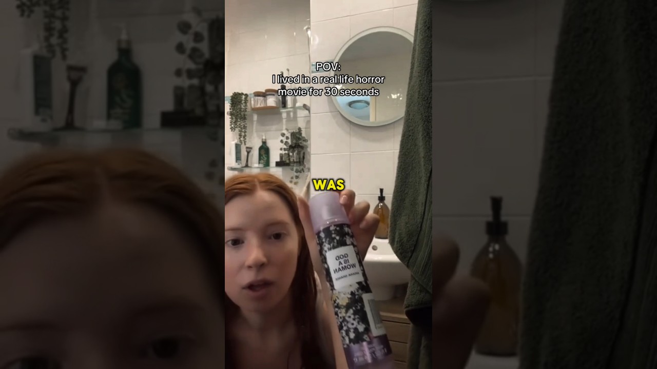 💄 Siri Interrupted Her Makeup Routine… What Happened Was Terrifying 😨 #scaryvideo #shortsviral