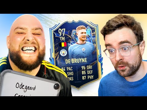 Fifa 23 Squad Builder Showdown! TEAM OF THE SEASON KEVIN DE BRUYNE!!!