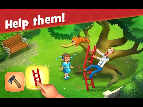 Gardenscapes Android Mobile Game, Level 66 - 68 | #4SG