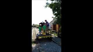 preview picture of video 'Pump Cart Attraction at Day Out With Thomas Strasburg Railroad June 2012'