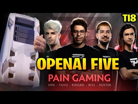 OPENAI FIVE vs PAIN GAMING TI8 - THE INTERNATIONAL 2018