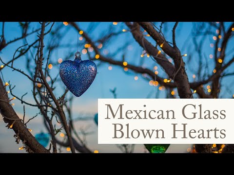 A Heart of Glass Made From Empty Bottles