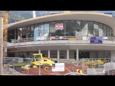 noch Baustelle: 10er Steinbergbahn eröffnete 03.-05.12.2014 @ Leogang  (Archiv: Video aus 2014)