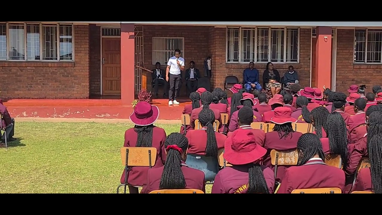 Motivational Speaker Talks at Tynwald School in Zimbabwe - YouTube