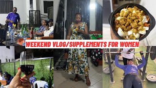 A 40TH BIRTHDAY PARTY VLOG| SUPPLEMENTS FOR WOMEN| FINALLY BACK AT THE GYM.