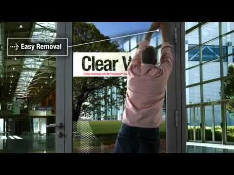 3M Scotchcal 8150 Clear View Film.mp4