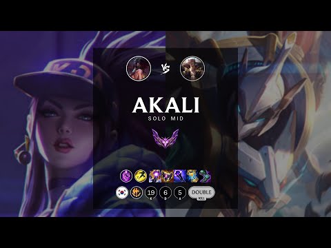Akali Mid vs Sett - KR Master Patch 12.16