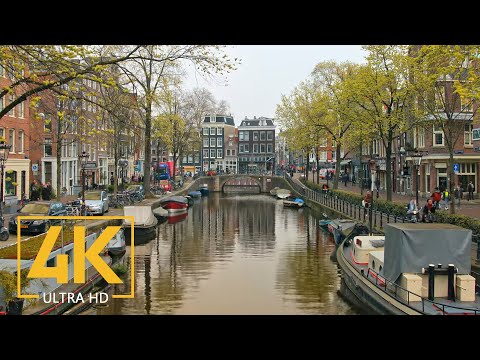 Trip to Amsterdam 4K, Netherlands - Travel Film with Music - European Cities