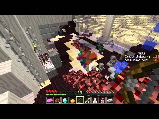 [1.8] Dome defense - Redstone Powered Minigame Minecraft Map