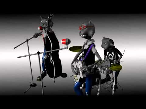 The atomic cats 20/12/2012. blender 3d