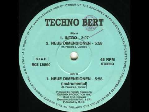 Techno Bert - Neue Dimensionen (1990)