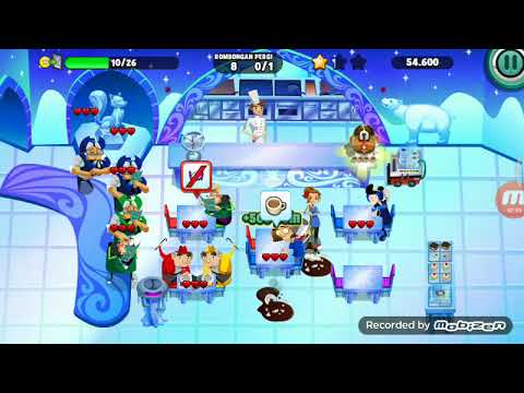 Diner dash level 209 - GRILL 'N' CHILL