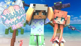 THE PHANTOMS ATTACK! | Minecraft Seashell Sanctuary #4 | Minecraft 1.13 Lets Play W/ My Girlfriend