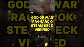 God of War Ragnarok Steam Deck Verified