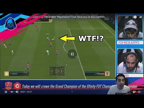 WTF IS THIS EA!? - MOAUBA VS NICOLAS99FC - GAMEPLAY ANALYSIS (LEG 2) - FIFA 19 ULTIMATE TEAM