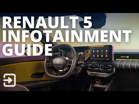 Renault 5 2025 Infotainment Guide | System Walkthrough, Drivers Display & App