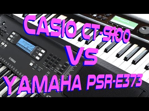 Yamaha PSR-E373 ***VS*** Casio CT-S400